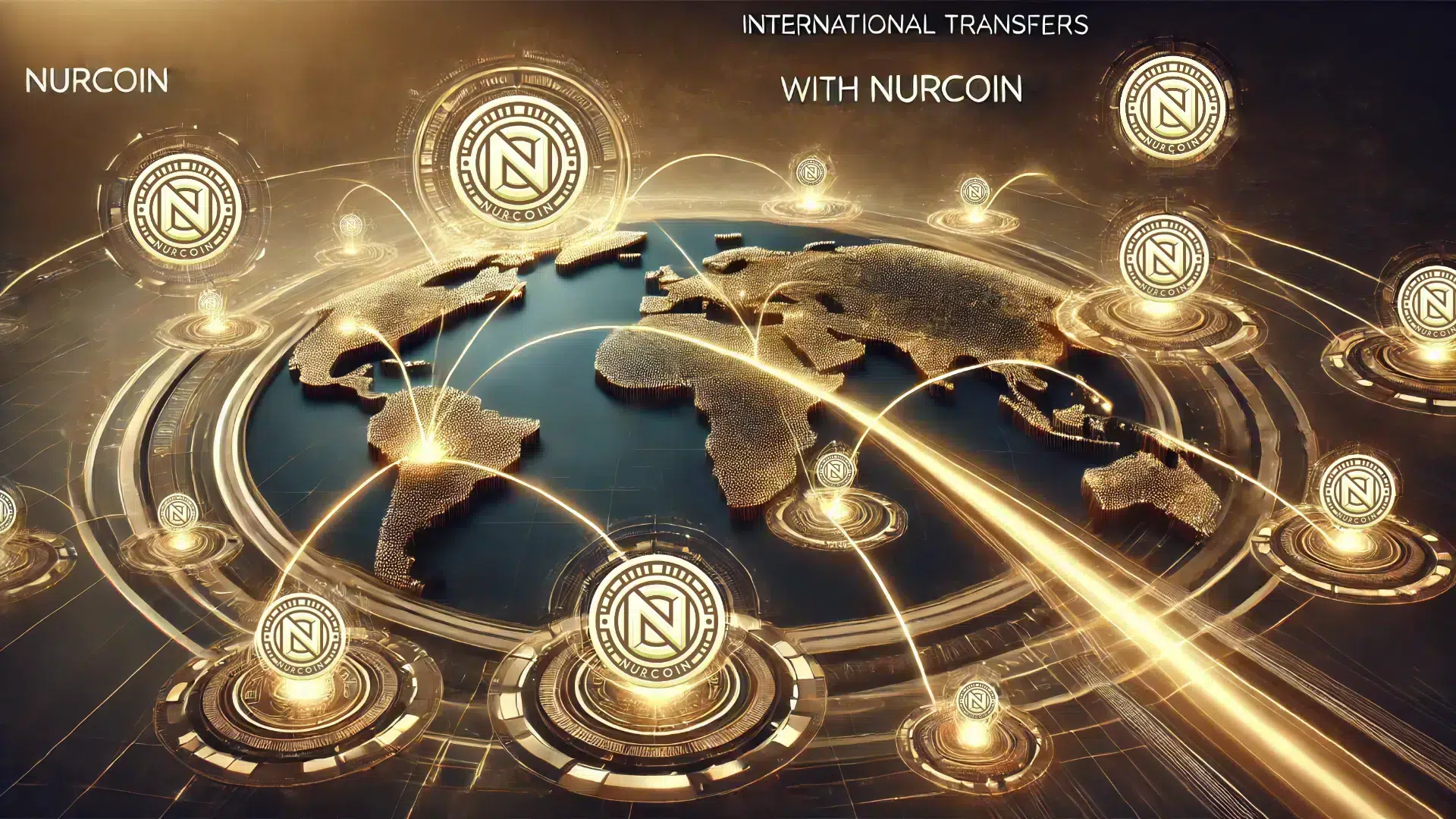 NURCOIN® facilitates secure and instant international money transfers using blockchain technology, ensuring transparency and efficiency.