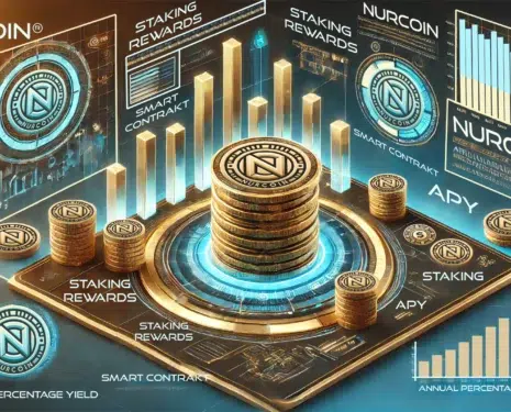 NURCOIN® Staking Rewards • Smart Contracts & APY Growth