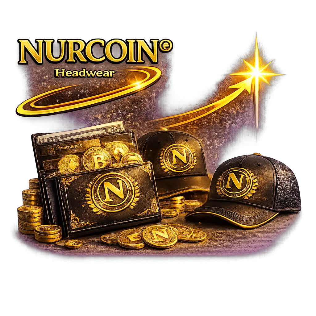 NURCOIN® Coin-inspired caps for everyday wear